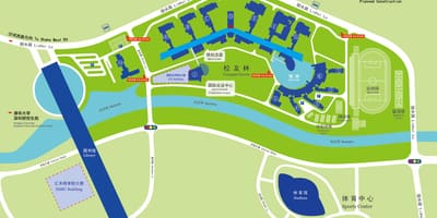 Карта Шэньчжэньского універсітэта 